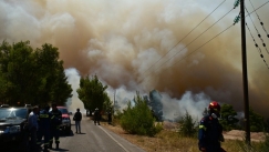 Πύρινος εφιάλτης στη Δυτική Αττική: Στην Αγία Σκέπη μπήκε η φωτιά – Νέο 112 για εκκενώσεις περιοχών