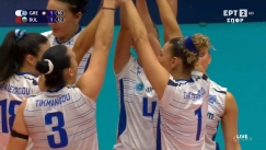 Το φοβερό σερί 10-0 της Εθνικής στο 3ο σετ