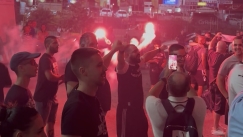 «Ανάψαμε φωτιά και μεγαλώνει…» στην πτήση της επιστροφής και θερμή υποδοχή στο αεροδρόμιο για τον ΟΦΗ