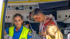 Μια πέτρα έθεσε τον Πογκάτσαρ με πολλαπλά τραύματα εκτός του Vuelta a Espana 