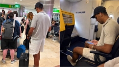 Ο Ρόδρι επέστρεψε στην Αγγλία με low-cost πτήση της Ryanair και τα social media κάνουν πάρτι