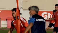 Τα πλάνα από την πρώτη προπόνηση του Αλγκουαθίλ στον Ολυμπιακό