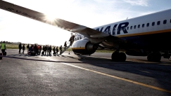 Boeing 737 της Ryanair προσγειώθηκε με καύσιμα πολύ κάτω από το όριο ασφαλείας