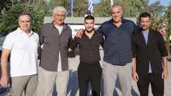 Εγκαινιάστηκε το νέο κλειστό στην Κόρινθο, παρουσία του Παναγιώτη Γιαννάκη