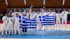 Το ασημένιο μετάλλιο η εθνική χάντμπολ ανδρών στους Μεσογειακούς Αγώνες