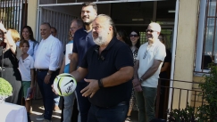 Ο Ηλιόπουλος σε σχολείο της Νέας Χαλκηδόνας: «Να έχετε νοοτροπία πρωταθλητή και το Ευ Αγωνίζεσθαι»