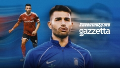 Αλέξης Καλογερόπουλος στο Gazzetta: «Αυτό που μας πάει μπροστά σαν Εθνική, θα φέρει και την πρόκριση»