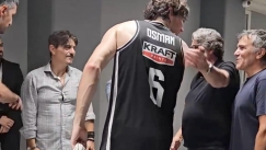 Υποδέχθηκε Μυστακίδη ο Γιαννακόπουλος, αγκαλιά με Όσμαν