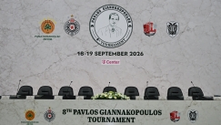 LIVE Streaming η συνέντευξη Τύπου για το 8o τουρνουά «Παύλος Γιαννακόπουλος»