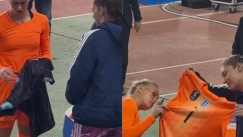Η Κατεργιαννάκη αντάλλαξε φανέλα με την καλύτερη τερματοφύλακα στον κόσμο! 