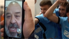 Ο Ηλιόπουλος μίλησε μέσω βιντεοκλήσης στους παίκτες της Κ19 της ΑΕΚ: «Είστε μάγκες» και «είναι τρελός ο πρόεδρος»