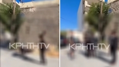 Επίθεση σε 12χρονο έξω από σχολείο στον Άγιο Νικόλαο, ενώ στο κινητό κατέγραφαν το περιστατικό (vid)
