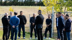Ξανά στη Νέα Μεσημβρία ο Σαββίδης: «Πρωτάθλημα και Champions League οι στόχοι μας», είπε σε Λίσι και παίκτες