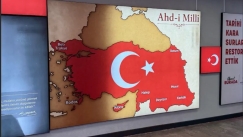 Χάρτης πρόκληση σε υπόγειο σταθμό στην Κωνσταντινούπολη με Κύπρο, Θράκη και Ρόδο