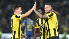Ο «κεραυνός» του Ζούμπκοφ για το 5-0 της ΑΕΚ επί του Παναιτωλικό