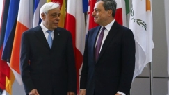 Ο Παυλόπουλος συναντήθηκε με τον Μάριο Ντράγκι