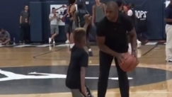 Το 1-on-1 του Κρις Πολ με τον γιο του (vid)
