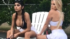 Η Mia Khalifa το... έριξε στο τένις (vid)