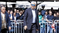 Ο «Δράκος» στην κηδεία του Θανάση Γιαννακόπουλου (pic & vid)