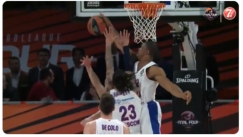 Αναντολού Εφές - ΤΣΣΚΑ Μόσχας: «Έσβησε» τα φώτα στον Λάρκιν ο Χάινς! (vid)