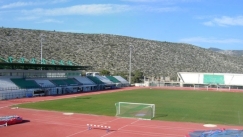 Φωτιά κοντά στο γήπεδο του Θρασύβουλου