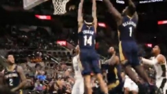 Ο Λόνζο υψώνει, οι Πέλικανς... πηδάνε! (vid)