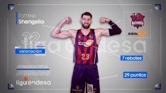 Ο Σενγκέλια MVP της 8ης αγωνιστικής στην Liga Endesa (vid)