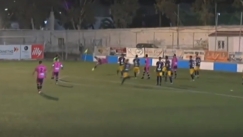 Φοβερό γκολ με βολ-πλανέ σε αγώνα της ΕΠΣ Κυκλάδων! (vid)