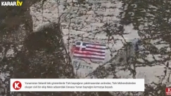 Καστελόριζο: Τούρκοι εθνικιστές μηχανικοί έβαψαν την ελληνική σημαία, σύμφωνα με τουρκικά ΜΜΕ (vid)