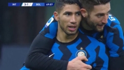 Ίντερ - Μπολόνια 3-1: Χακίμι «εκτελεστής» και στο -2 από Μίλαν (vid)