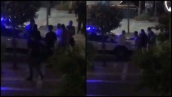 Παραλίγο ξύλο με αστυνομικούς έξω από καφετέρια: Ρίψη αντικειμένων και αποδοκιμασίες (vid)