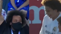 Ο Μαρσέλο πανηγύρισε περήφανος το γκολ του γιου του με την Ρεάλ (vid)