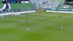 Παναθηναϊκός – Αστέρας Τρίπολης: Τραγικό λάθος Παπαδόπουλου και ο Χατζηγιοβάνης κάνει το 1-1 (vid)