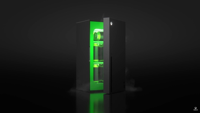 H Microsoft παρουσίασε μίνι ψυγείο με το design της κονσόλας Xbox Series X (vid)