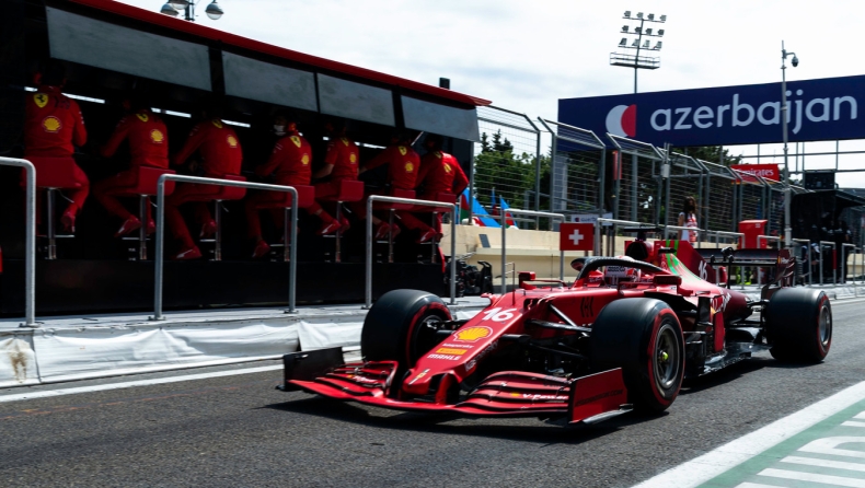Απογοητευμένη από το αποτέλεσμα του GP Αζερμπαϊτζάν η Ferrari