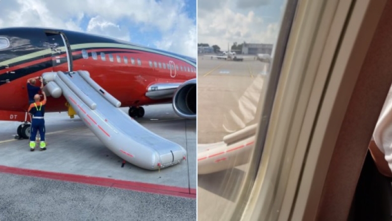 EURO 2020 - Τσεχία: Δεν πέταξε για Βουδαπέστη λόγω της... τσουλήθρας άμεσης εκκένωσης