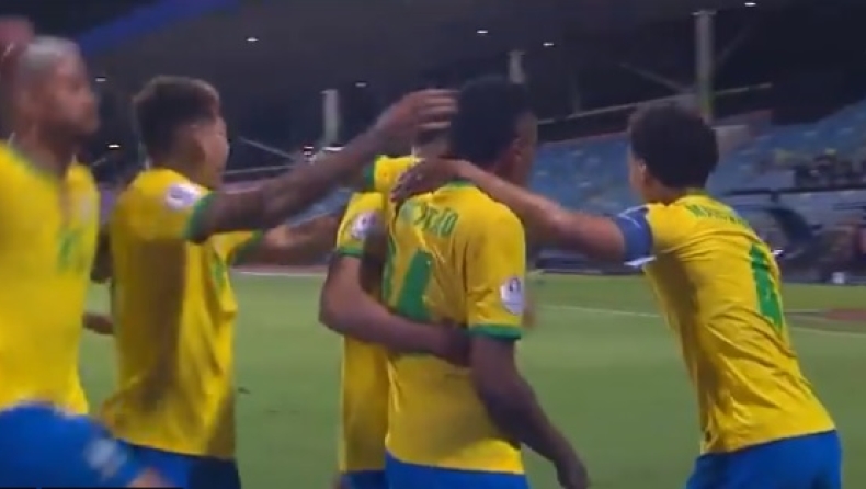 Copa America - Βραζιλία: Ο Μιλιτάο ανοίγει το σκορ (vid)