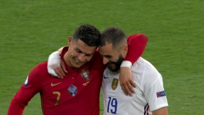 Πορτογαλία - Γαλλία: H αγκαλιά Κριστιάνο Ρονάλντο και ...