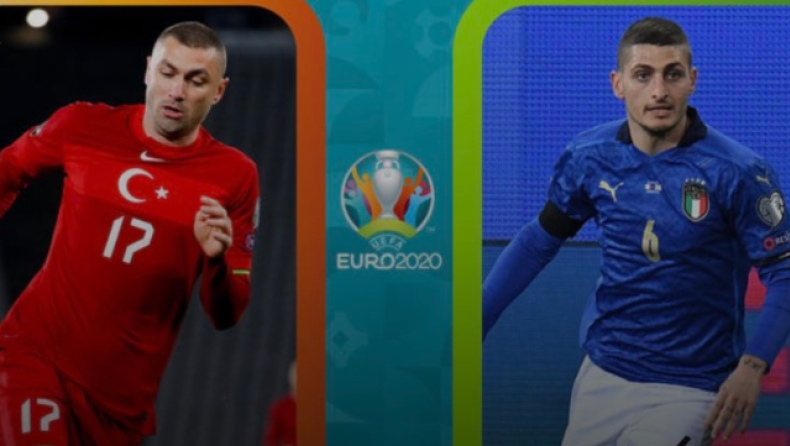 Euro 2020: «Καυτή» πρεμιέρα με Τουρκία – Ιταλία στο «Ολίμπικο» (vid)