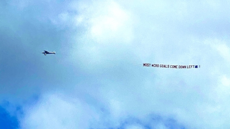 Euro 2020: Αεροπλανάκι με banner... τακτικής στην προπόνηση Αγγλίας και Ολλανδίας (pics & vid)