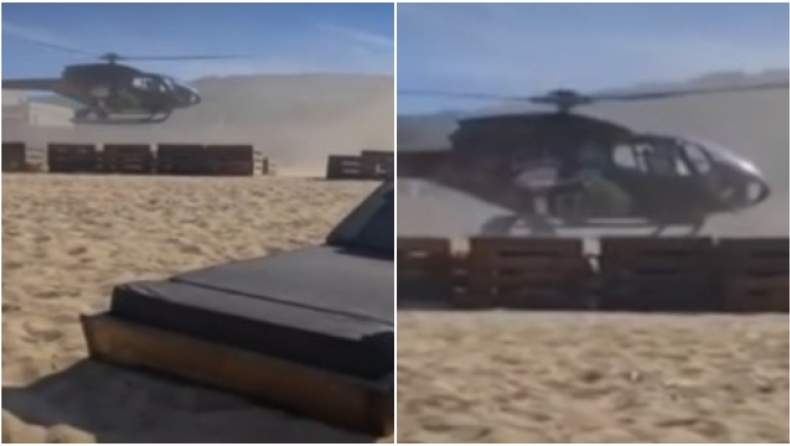 Η ΥΠΑ διερευνά την προσγείωση του ελικοπτέρου σε παραλία της Μυκόνου	