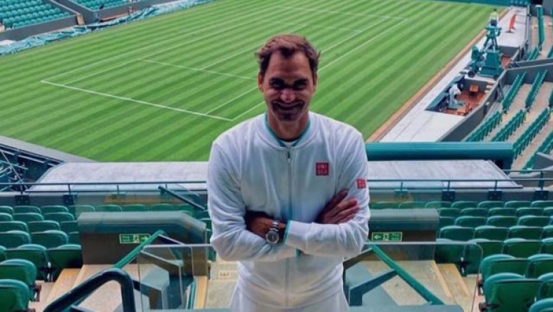 Επέστρεψε για να διεκδικήσει το 9ο Wimbledon ο Φέντερερ (pic)