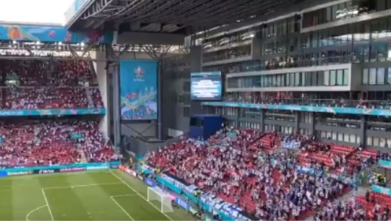 Euro 2020: «Κρίστιαν» οι Φινλανδοί, «Έρικσεν» οι Δανοί στο πιο σπουδαίο σύνθημα (vid)