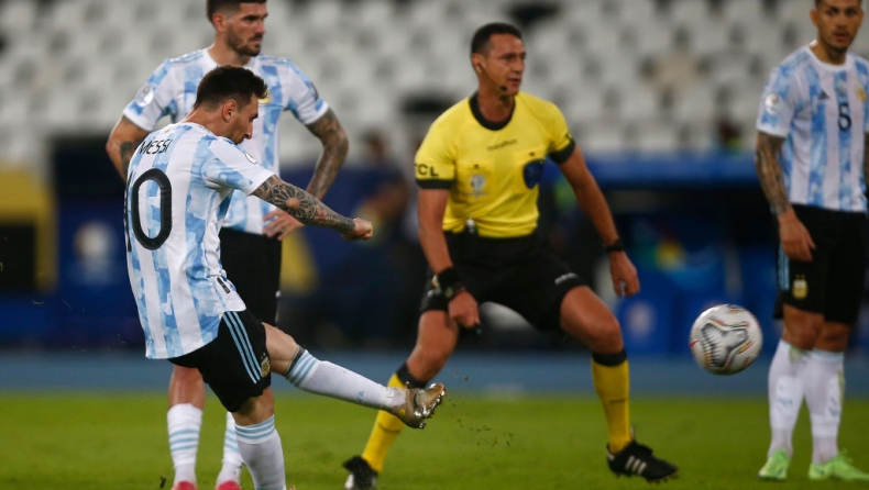 Αργεντινή - Χιλή 1-1: Η γκολάρα του Μέσι δεν ήταν αρκετή... (vid)