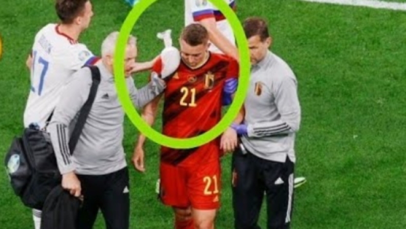 Euro 2020 - Βέλγιο: Νοκ-άουτ ο Καστάν με κάταγμα