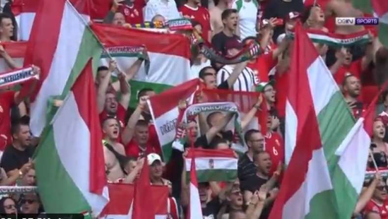 EURO 2020: Ούγγροι οπαδοί κατά της διαμαρτυρίας εναντίον του ρατσισμού! 