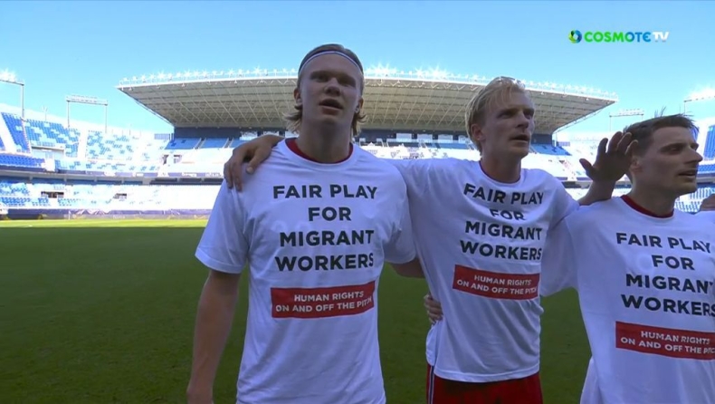Νορβηγία - Ελλάδα: Νέο μήνυμα αλληλεγγύης προς τους μετανάστες εργάτες στο Κατάρ (vid)