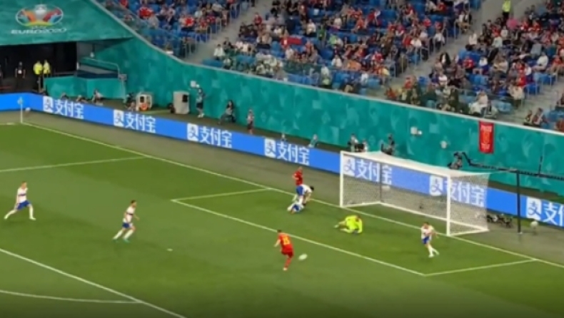 Βέλγιο - Ρωσία: Ο Μενιέ το 2-0 σε ανυπεράσπιστη εστία (vid)