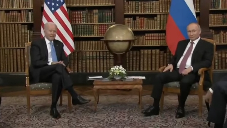 H συνάντηση Μπάιντεν - Πούτιν κράτησε λιγότερο από το αναμενόμενο, «εποικοδομητική συζήτηση» (vid) 