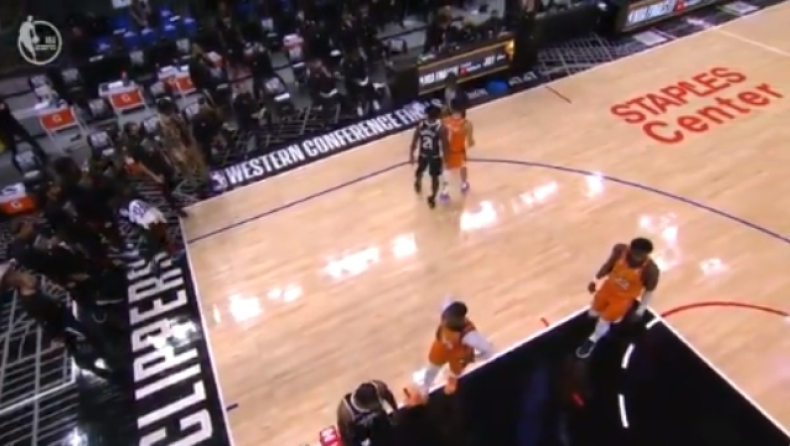 Κλίπερς - Σανς: Δεν σταματούν τα νεύρα μεταξύ Μπέβερλι και Μπούκερ! (vid)